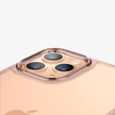 075CS27135 - iPhone 11 Pro Max Case Ultra Hybrid in crystal clear showing the back